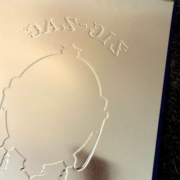 Zig-Zag BRAUNSTEIN FRERES FRANCE Rolling Papers TIN  12X18 RARE! - Picture 5 of 5